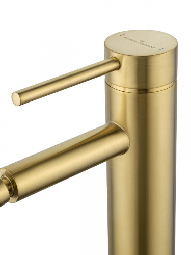 Смеситель для биде Wonzon &amp; Woghand Stick WW-88339017-BG цвет Брашированное золото
