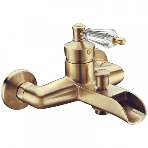 Смеситель для ванны Boheme Vogue 203-SW Бронза латунь на стену