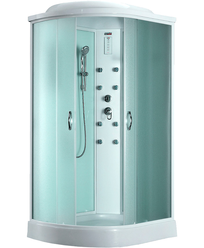 Душевая кабина Timo Eco 120х80 R TE-0702R-T-STUN-T-CH/C с баней с гидромассажем