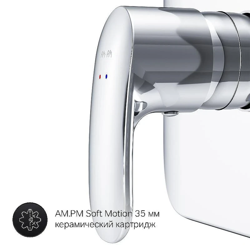 Смеситель для душа AM.PM Sensation F3075000 хром