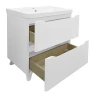 Тумба с раковиной Azario Lotos 70/2 Н CS00081986 Белая