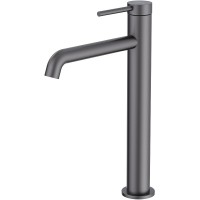 Смеситель для раковины Royce Ozzy RCM-120402GR Оружейная сталь латунь