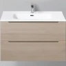 Тумба под раковину BelBagno Etna 80 ETNA-800-2C-SO-RG-P подвесная Rovere Grigio МДФ / ЛДСП