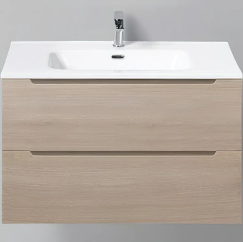 Тумба под раковину BelBagno Etna 80 ETNA-800-2C-SO-RG-P подвесная Rovere Grigio МДФ / ЛДСП