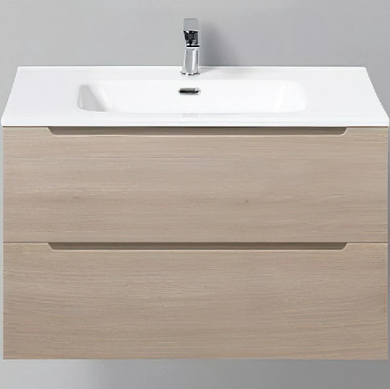 Тумба под раковину BelBagno Etna 80 ETNA-800-2C-SO-RG-P подвесная Rovere Grigio МДФ / ЛДСП