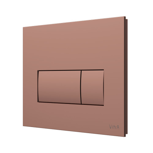 Кнопка смыва для инсталляции Vitra Root Square 740-2340 Медь