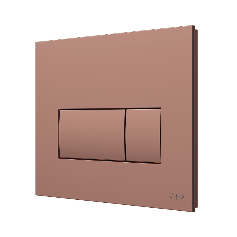 Кнопка смыва для инсталляции Vitra Root Square 740-2340 Медь