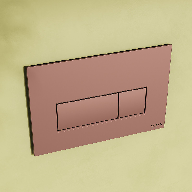 Кнопка смыва для инсталляции Vitra Root Square 740-2340 Медь