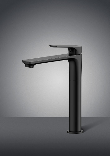 Смеситель для раковины Splenka S30.15.06 Черный матовый латунь