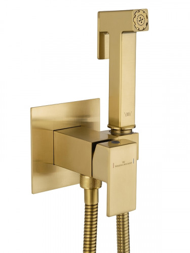 Гигиенический душ со смесителем Wonzon &amp; Woghand WW-88829903-BG цвет Брашированное золото