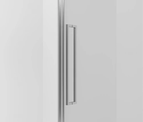 Душевая дверь Vincea Слим-Н (Slim-N) 110 VDP-4SN110CLGM профиль Вороненая сталь стекло прозрачное