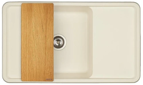 Кухонная мойка Aquaton Беллис 87 1A724832BS240 Жемчуг