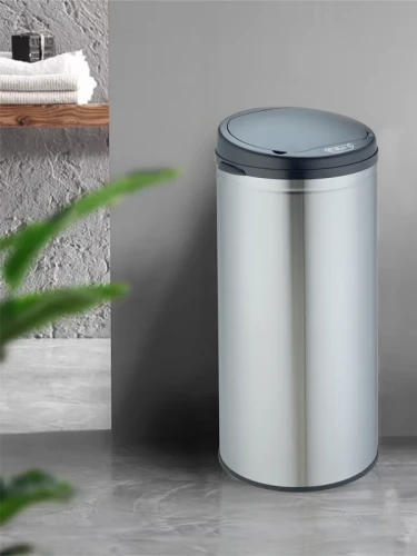 Ведро для мусора WeltWasser Kredo MT 30L 10000013385 сенсорное Сталь матовая