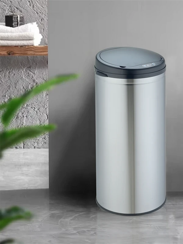 Ведро для мусора WeltWasser Kredo MT 30L 10000013385 сенсорное Сталь матовая