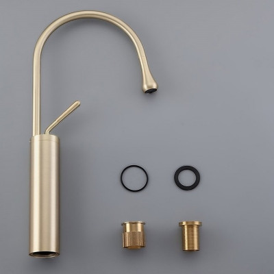 Смеситель для раковины Bronze de Luxe Scandi 9015BR Бронза латунь