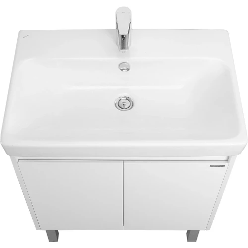 Тумба под раковину Aquaton Сканди Doors 70 1A278901SD010 Белая МДФ / ЛДСП