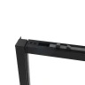 Душевой уголок Vincea Slim Soft 140х100 VSR-1SS1014CLB профиль Черный стекло прозрачное