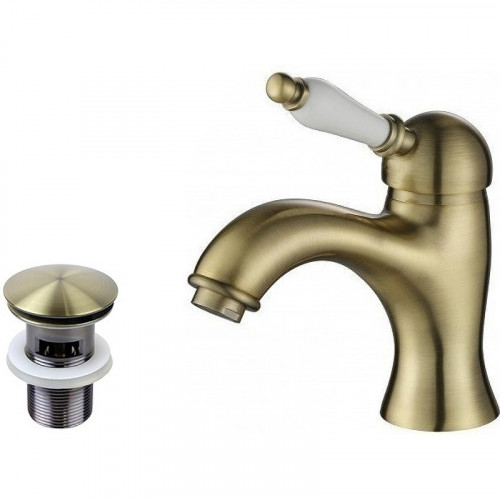 Смеситель для раковины Maretti Avorio AV32RF53 Бронза латунь