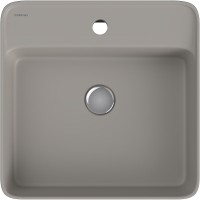 Раковина Berges Ego SL 45 182064 Серая матовая фарфор накладная