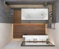 Акриловая ванна Vagnerplast Kasandra 160x70 без гидромассажа