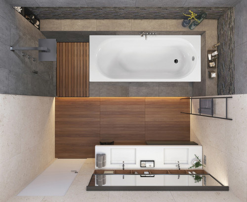 Акриловая ванна Vagnerplast Kasandra 160x70 без гидромассажа