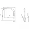 Смеситель для кухни Koller Pool Design Plus DS09000F Хром