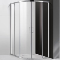 Душевой уголок Cezares Molveno 110x80 MOLVENO-RH-2-110/80-C-Cr-IV профиль Хром стекло прозрачное