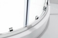 Душевой уголок Cezares Molveno 110x80 MOLVENO-RH-2-110/80-C-Cr-IV профиль Хром стекло прозрачное