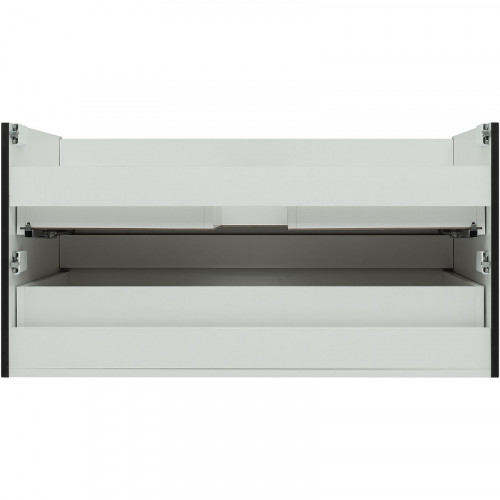 Тумба под раковину Aquanet Вега 100 329593 подвесная Черная МДФ / ЛДСП