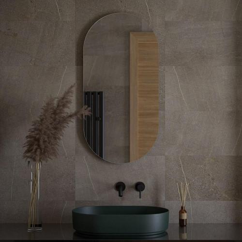 Зеркало Defesto Opti 50х100 DF 2904 с подсветкой 26W-4500K/Без выключателя/Нейтральный белый свет