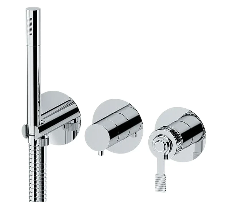 Смеситель для душа Remer Atelier AL97D2PWB цвет Хром
