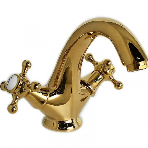 Смеситель для раковины Remer Liberty 13LIDO Золото
