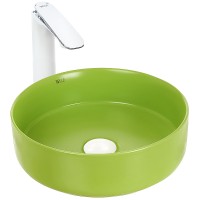 Раковина-чаша WeltWasser Elbach 3134 MGG 35 10000004517 Салатовая матовая фаянс накладная