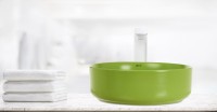 Раковина-чаша WeltWasser Elbach 3134 MGG 35 10000004517 Салатовая матовая фаянс накладная