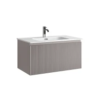 Тумба под раковину Sancos Snob R 1.0 80 SNR1.080SM подвесная цвет Doha Soft