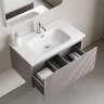 Тумба под раковину Sancos Snob R 1.0 80 SNR1.080SM подвесная цвет Doha Soft