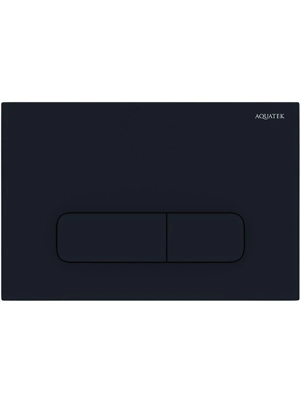Комплект унитаза с инсталляцией Aquatek Set Aquatek Европа cmp017/023 цвет Белый с сиденьем Микролифт и клавишей смыва цвет Черный матовый