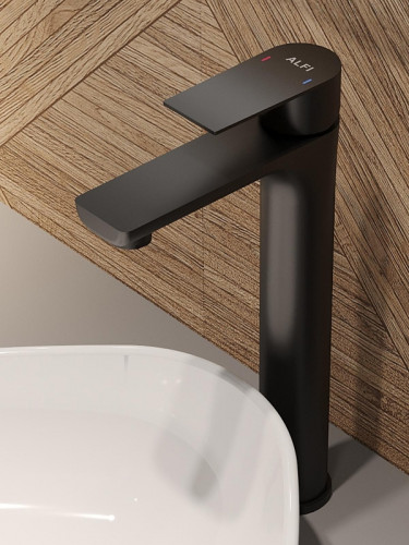 Смеситель для раковины Alfi LF212144 цвет Черный матовый