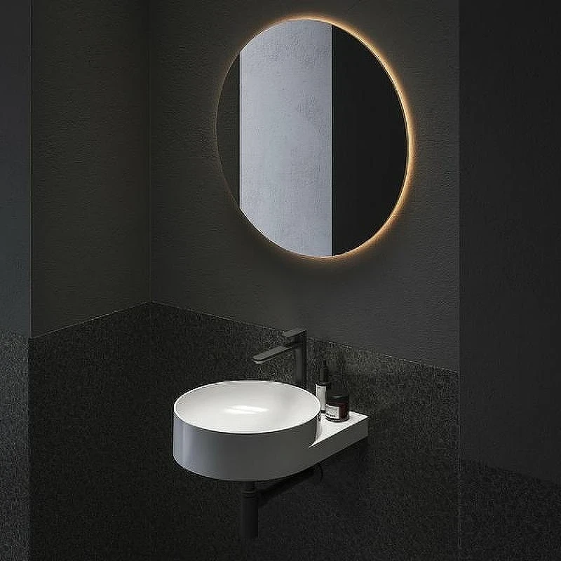 Смеситель для раковины Ravak Eleganta EL 014.20BLM X070387 Черный матовый