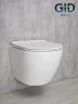 Унитаз Gid Convexo Tr2198 61107Y подвесной цвет Белый с сиденьем Микролифт