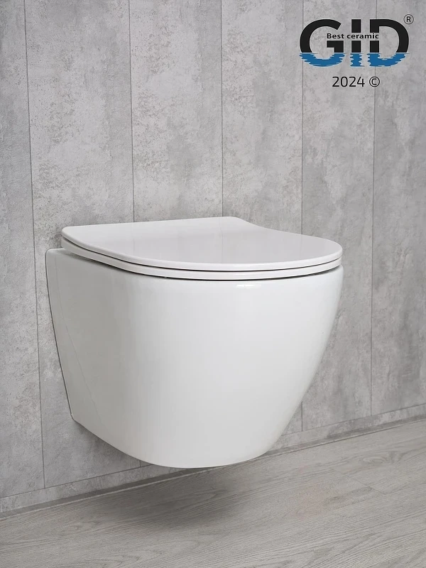 Унитаз Gid Convexo Tr2198 61107Y подвесной цвет Белый с сиденьем Микролифт