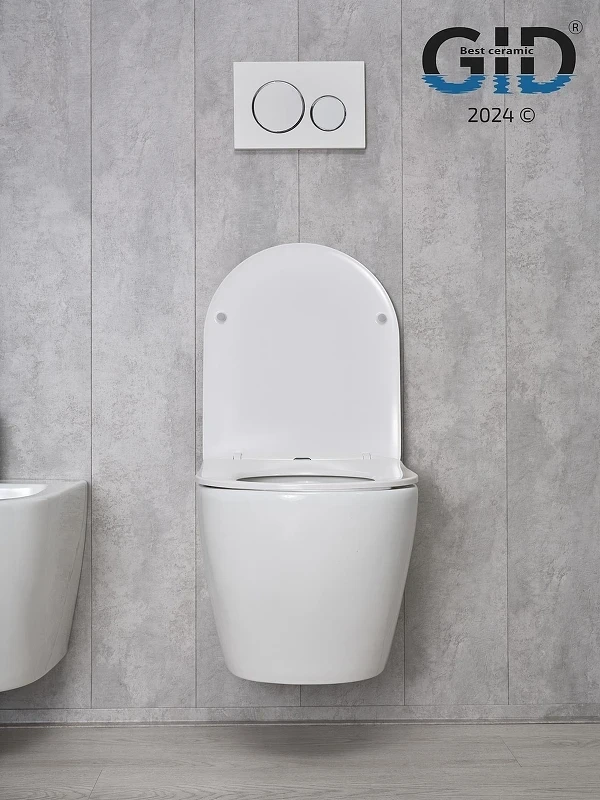 Унитаз Gid Convexo Tr2198 61107Y подвесной цвет Белый с сиденьем Микролифт