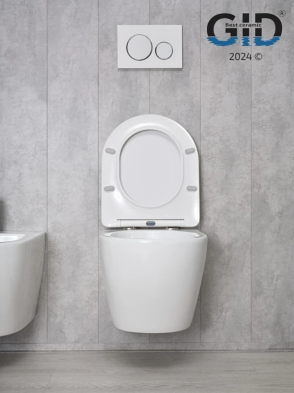 Унитаз Gid Convexo Tr2198 61107Y подвесной цвет Белый с сиденьем Микролифт