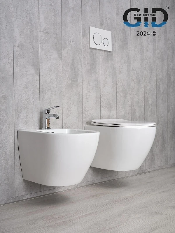 Унитаз Gid Convexo Tr2198 61107Y подвесной цвет Белый с сиденьем Микролифт