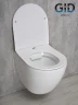 Унитаз Gid Convexo Tr2198 61107Y подвесной цвет Белый с сиденьем Микролифт