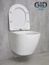 Унитаз Gid Convexo Tr2198 61107Y подвесной цвет Белый с сиденьем Микролифт