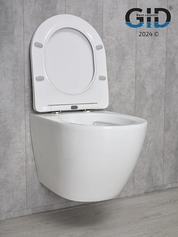 Унитаз Gid Convexo Tr2198 61107Y подвесной цвет Белый с сиденьем Микролифт