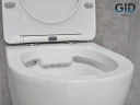 Унитаз Gid Convexo Tr2198 61107Y подвесной цвет Белый с сиденьем Микролифт
