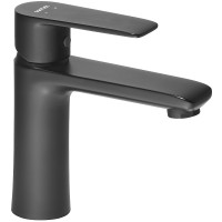 Смеситель для раковины Santek Арма WH5A02007N001 Черный матовый латунь