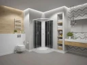 Душевая кабина Erlit 35 серия 90x90 ER3509PE-C2-RUS без гидромассажа